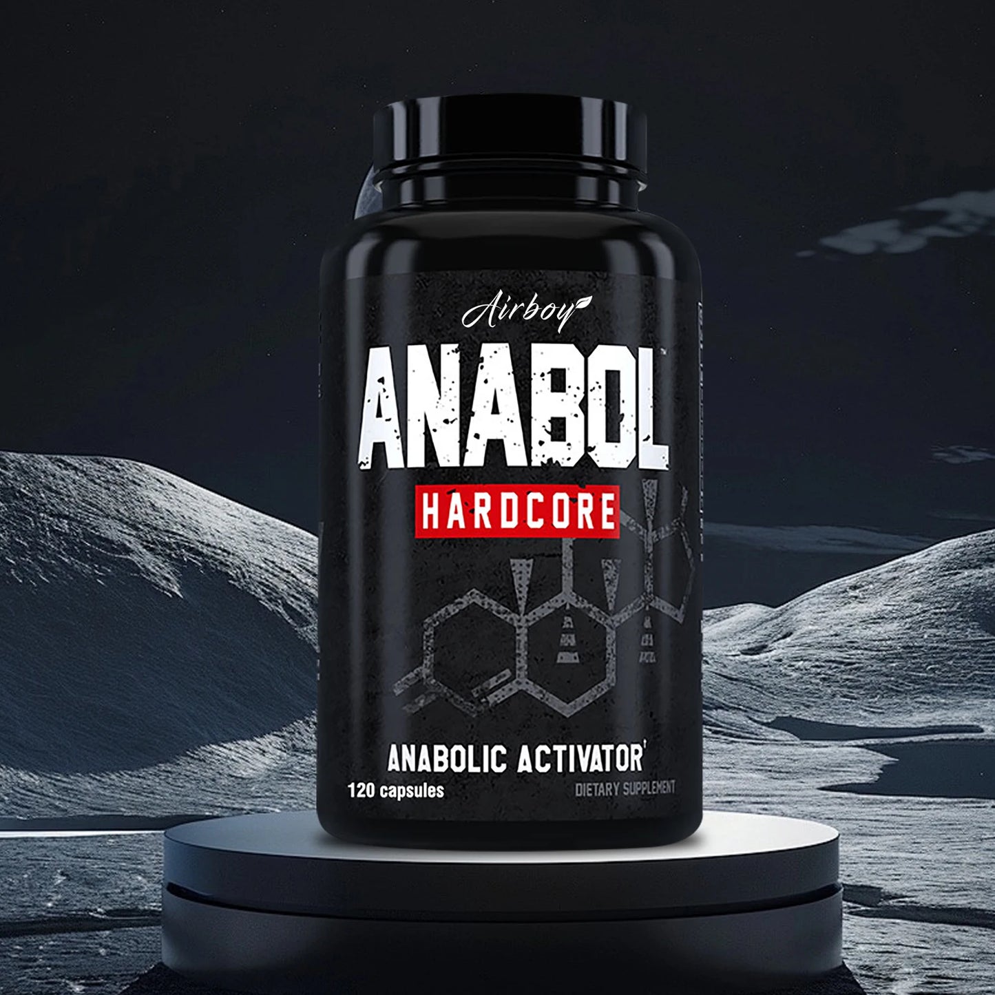 ANABOLIC - Men's Health Support Supplements - 120 Capsules - TrendForce25