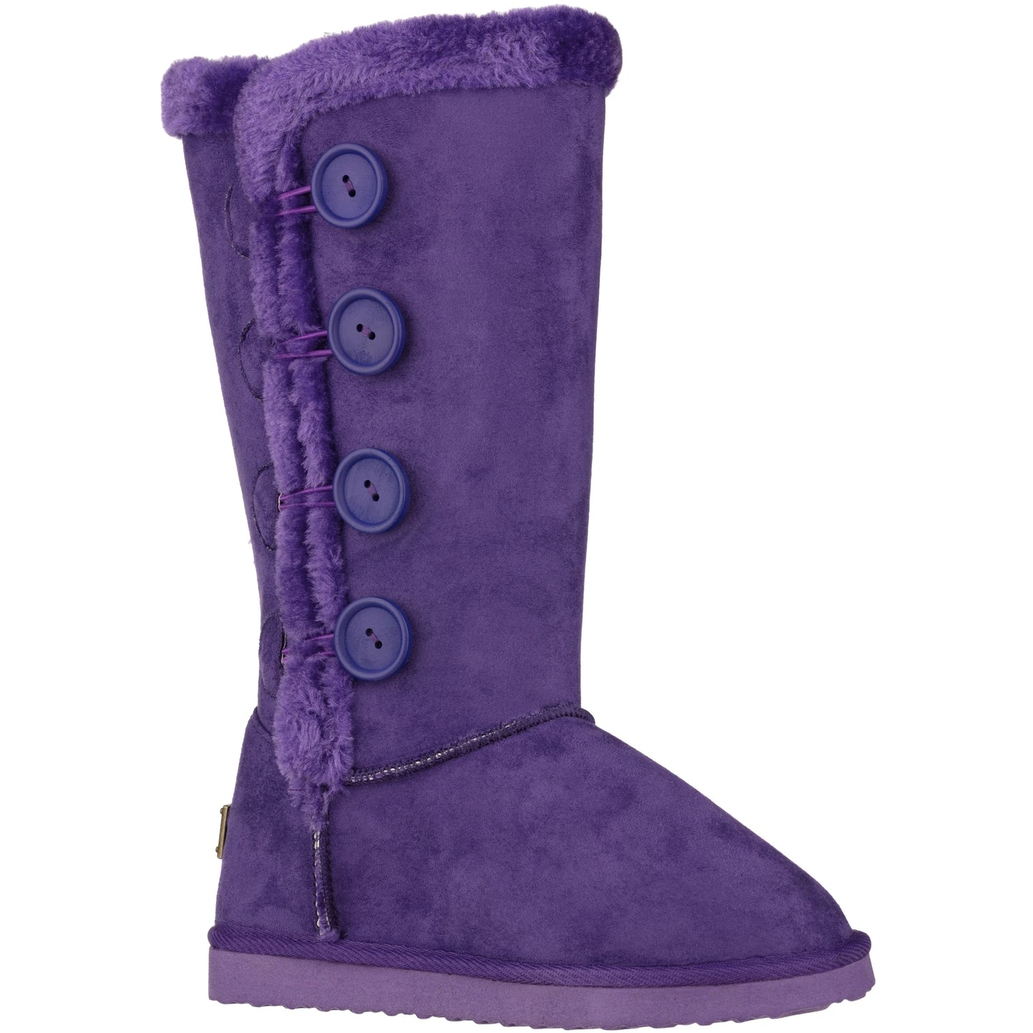 Women's Snow Boots Fleece Lined Solid Color Mid-Calf Flat Snow Boots Fur Lined Winter Boots - TrendForce25