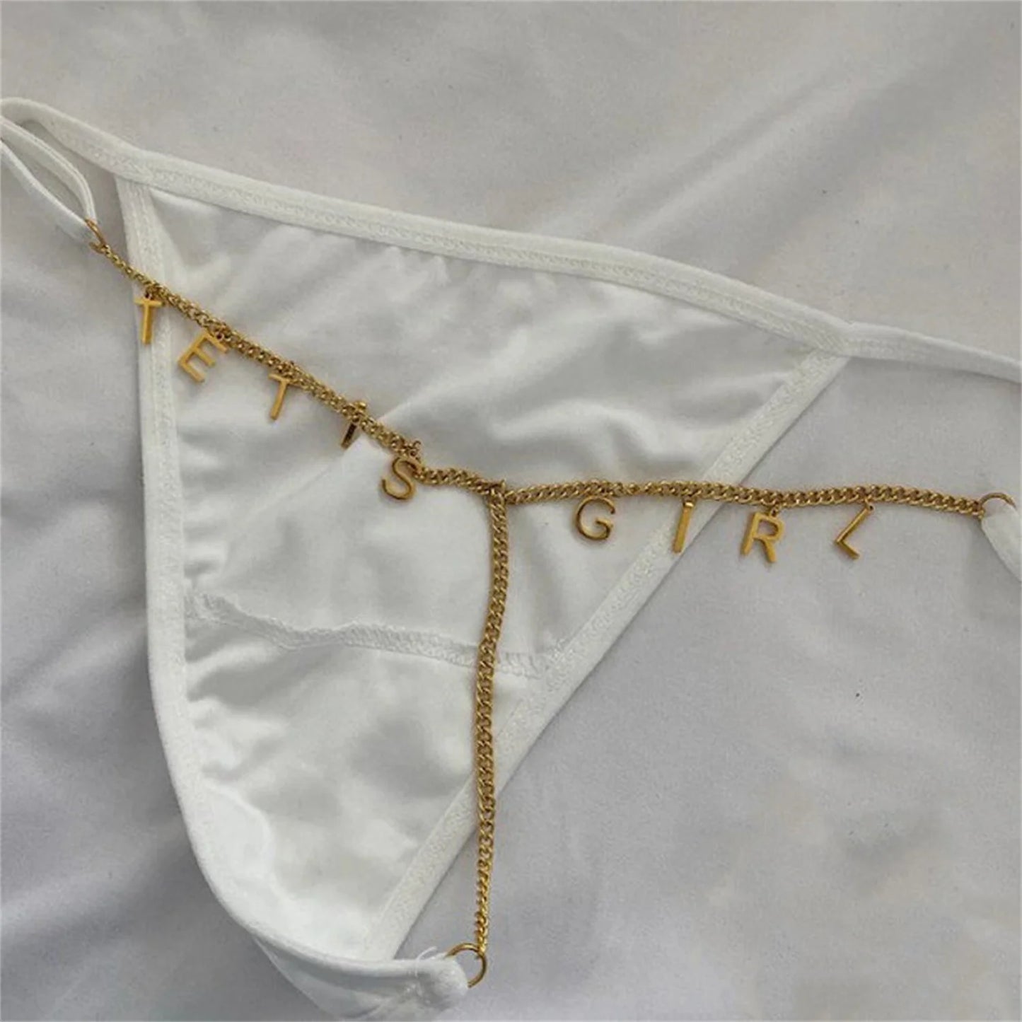 Personalized Lettering Body Chain Custom Sexy Waist Chain for Women Customized Name Belly Chain Gifts - TrendForce25