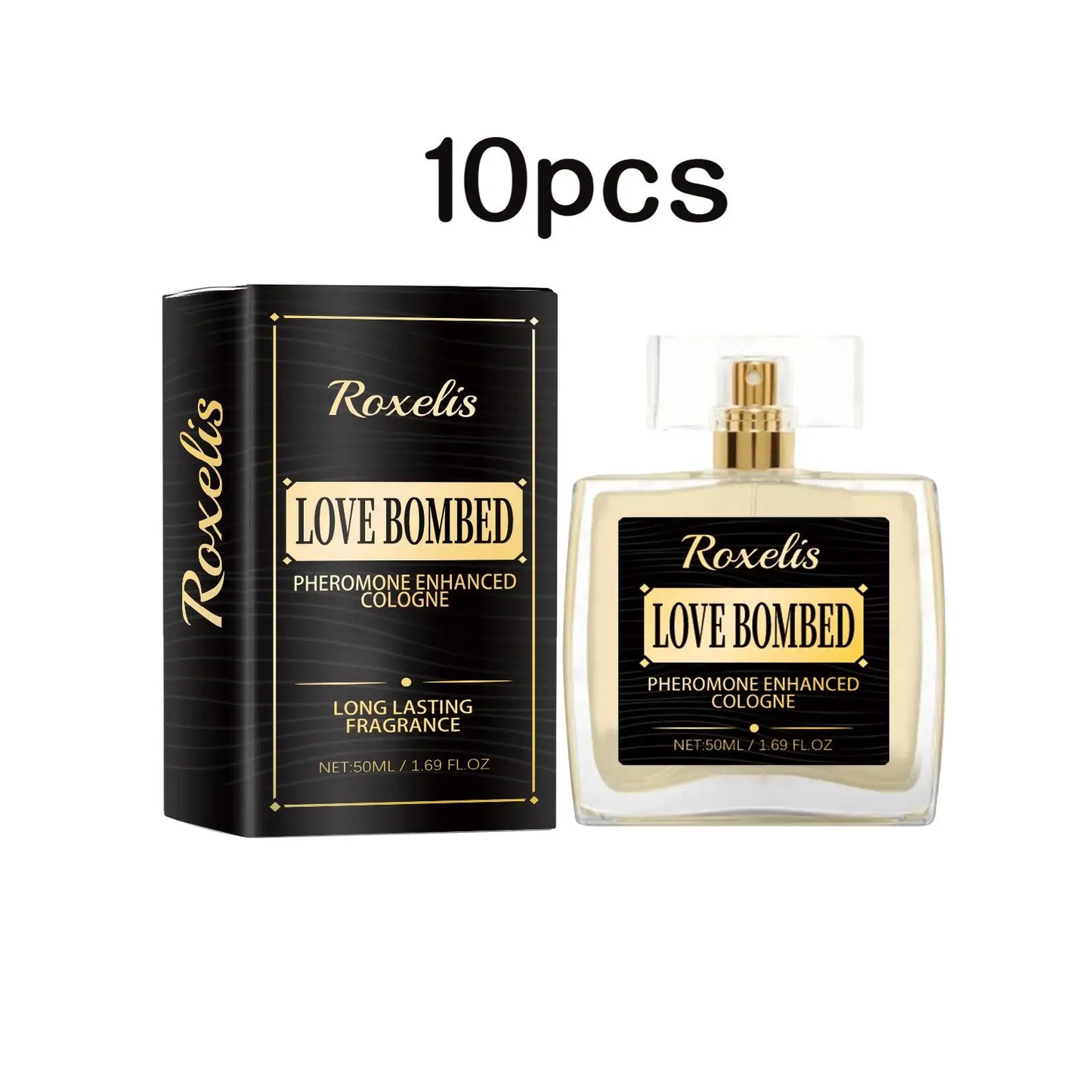 Roxelis 50ml Long Lasting Pheromone Cologne for Men Romantic Dating Fragrance Deodorant Mist - TrendForce25
