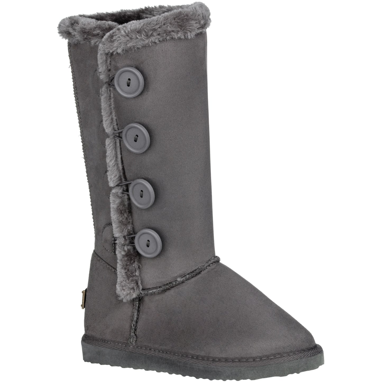 Women's Snow Boots Fleece Lined Solid Color Mid-Calf Flat Snow Boots Fur Lined Winter Boots - TrendForce25