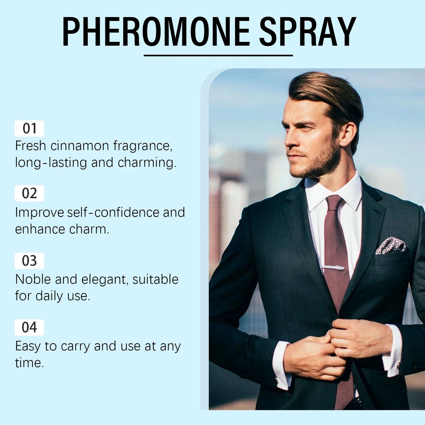 Roxelis 50ml Sandalwood Perfume Long Lasting Pheromone Cologne For Romantic Dating And Refreshing Atmosphere - TrendForce25
