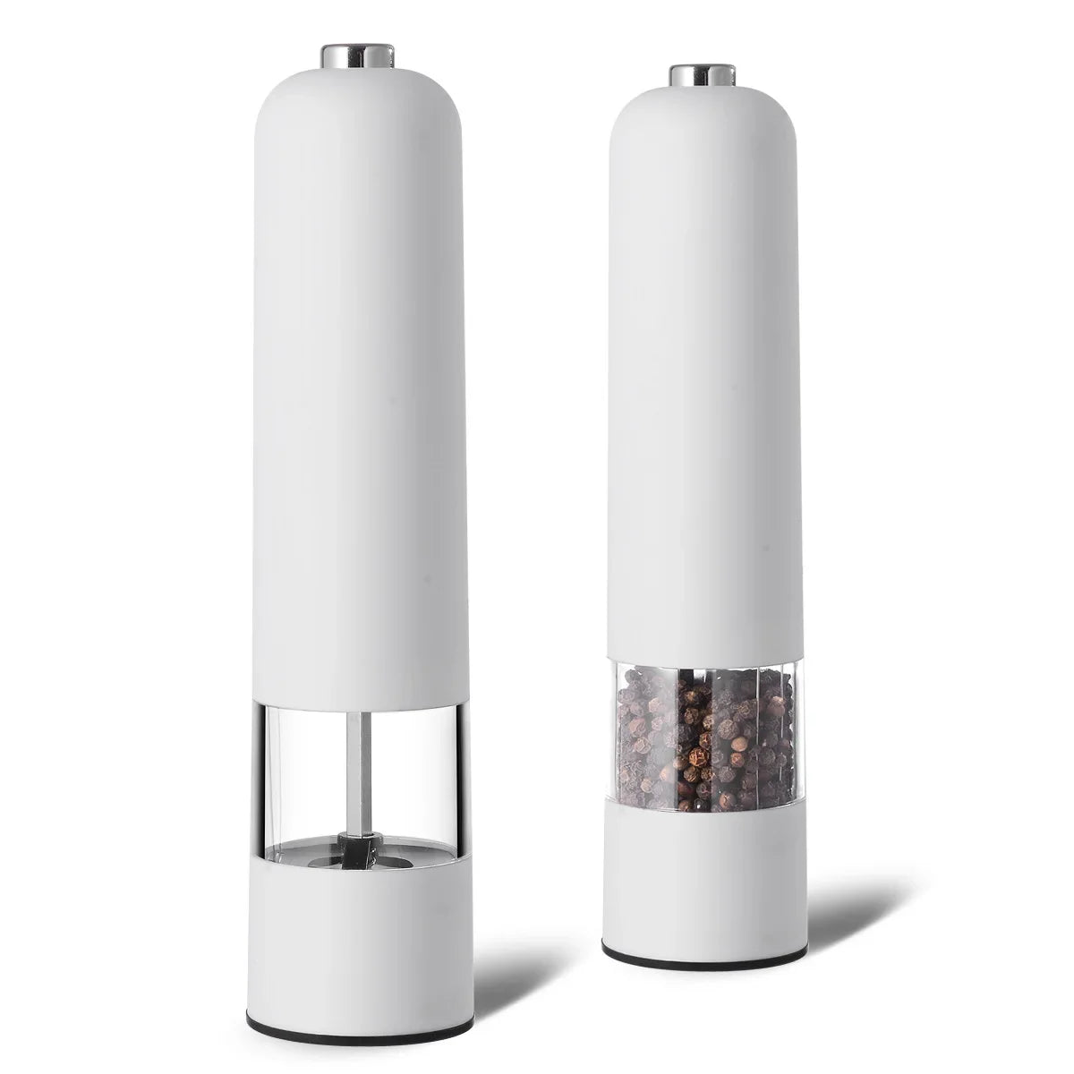 Automatic Salt Pepper Grinder Electric Spice Mill Grinder Seasoning Adjustable Coarseness Kitchen Tools Grinding For Cooking BBQ - TrendForce25