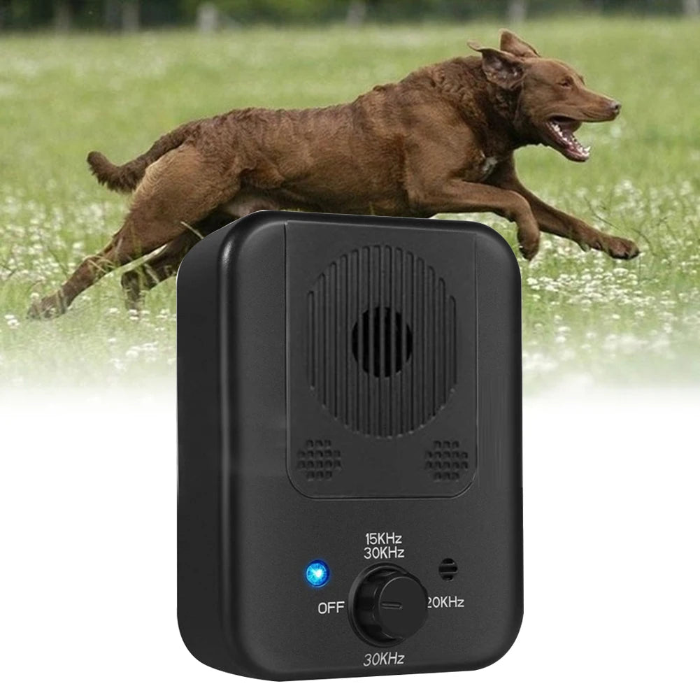 Pet Puppy Anti Bark Ultrasonic Suppressor Outdoor Anti Noise Dog Repeller Device Waterproof Dog Behavior Training Device - TrendForce25