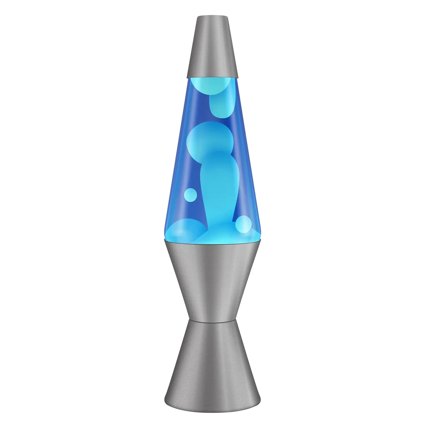14.5" Original Lava Lamp, White Wax