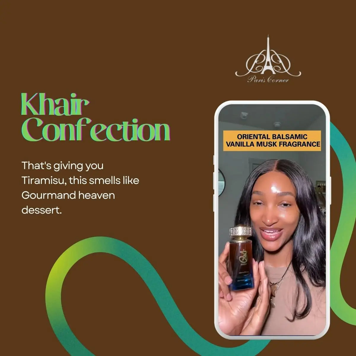 Paris Corner | Khair Confection EDP 3.4 Fl Oz | Sweet Candy Scent Perfume for Men & Women | Indulge in Luscious Pear