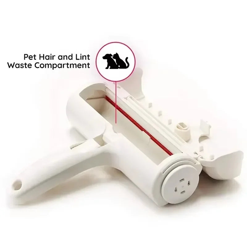 Pet Hair Remover Roller - Dog & Cat Fur Remover with Self-Cleaning Base - Efficient Animal Hair Removal Tool - Perfect for Furni - TrendForce25