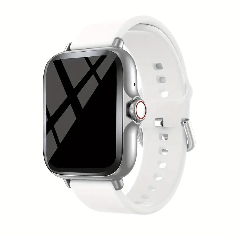 Smart watch with full touch screen, call, message reminder, music control and other functions, compatible with iPhone/android mo - TrendForce25