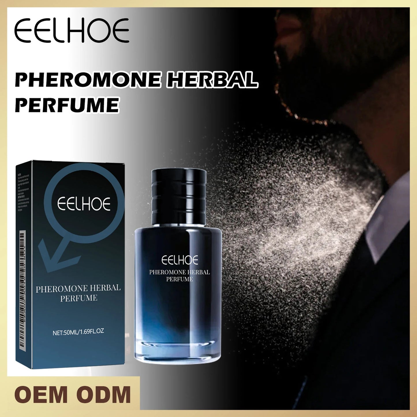 50ml Flirting Perfume Pheromone Sexually Stimulating Fragrance Oil Fresh Light And Long-lasting Fragrance Sexy Products