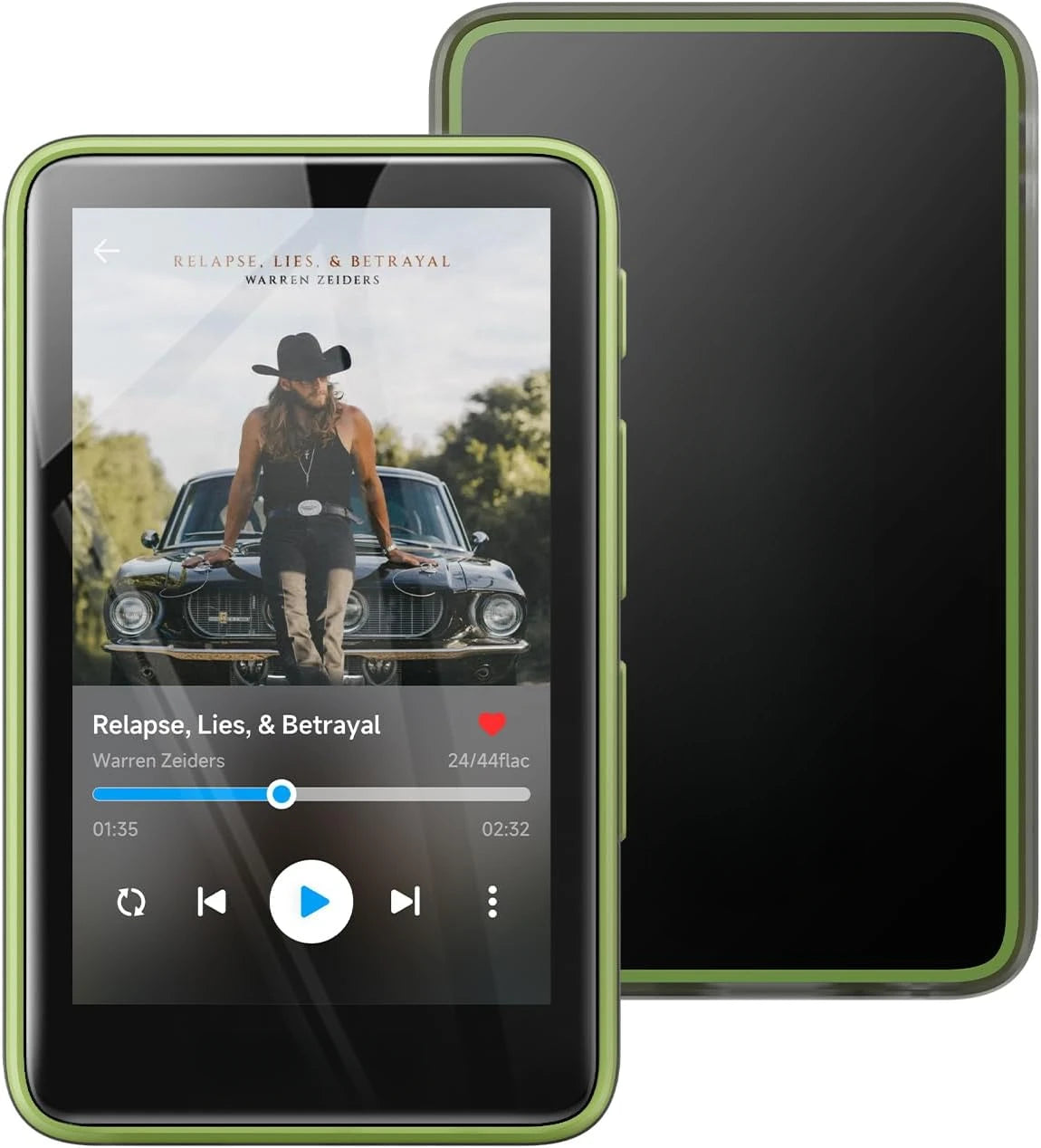 HiFi MP3 Player w/ Bluetooth 5.1, Hi-Res Audio, DSD 256, Tidal/Qobuz, MSEB Tuning, 3" Touchscreen, 2TB Expanded Memory - TrendForce25