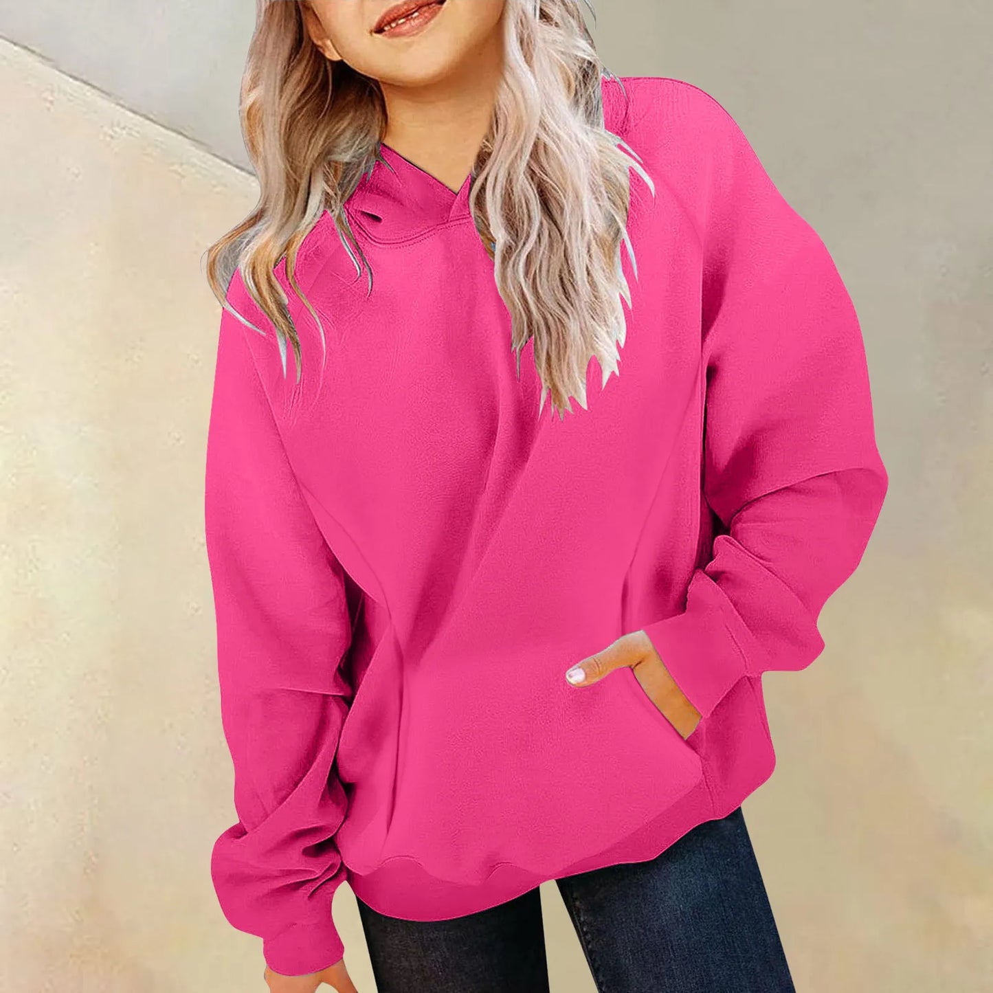 Jumper Youth Hoodies For Teen Girls Trendy Preppy Tween Girls Hooded Sweatshirt Long Sleeve Shirts Youth Cute 4t Hoodies Girl