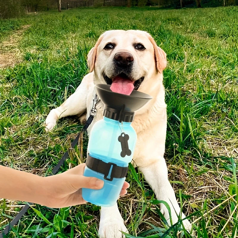 Dog Water Bottle, Portable Travel Water Bottle Dispenser For Dogs - Cats & Kitten Outdoor Travel Water Bottle Bowl, - TrendForce25