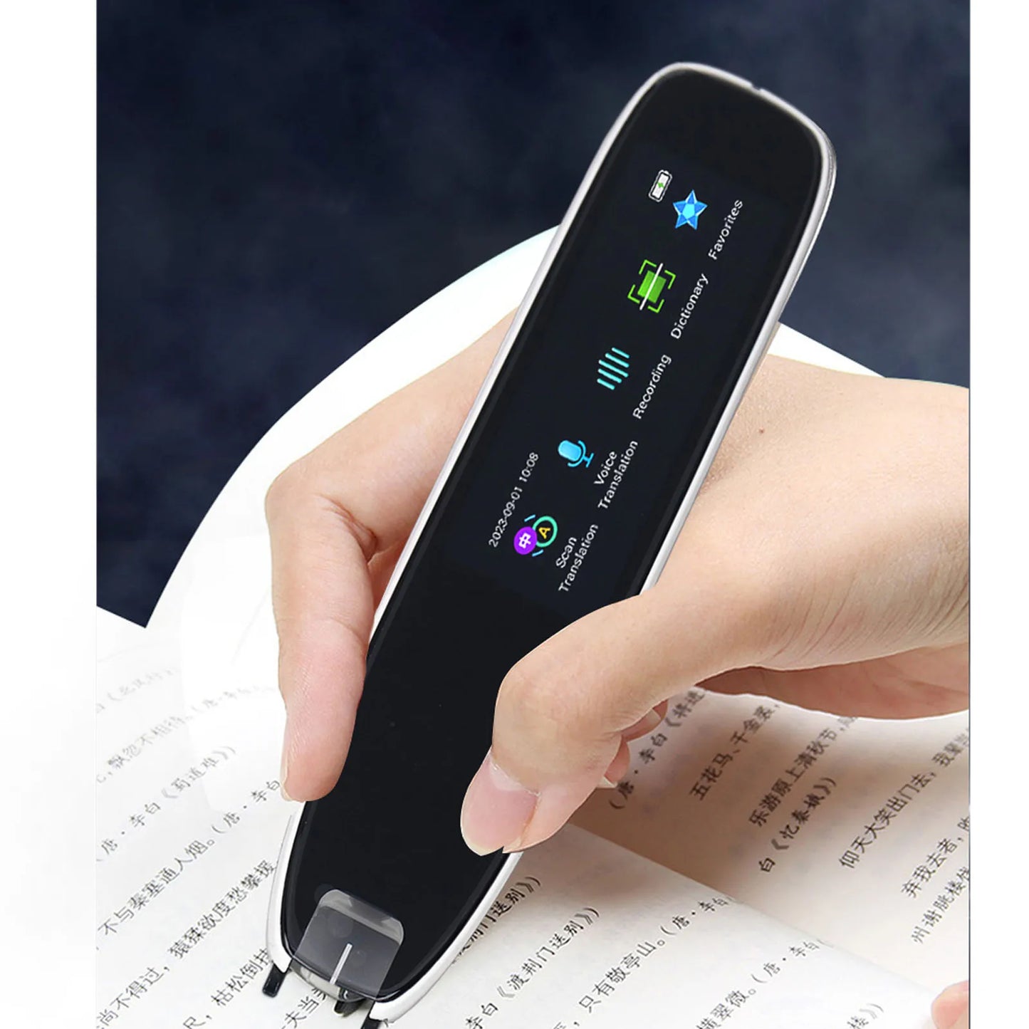Reader Scanner Pen Smart Voice Translator Pen White International Edition WiFi Translation Scanning Pen Translation Scanning Pen