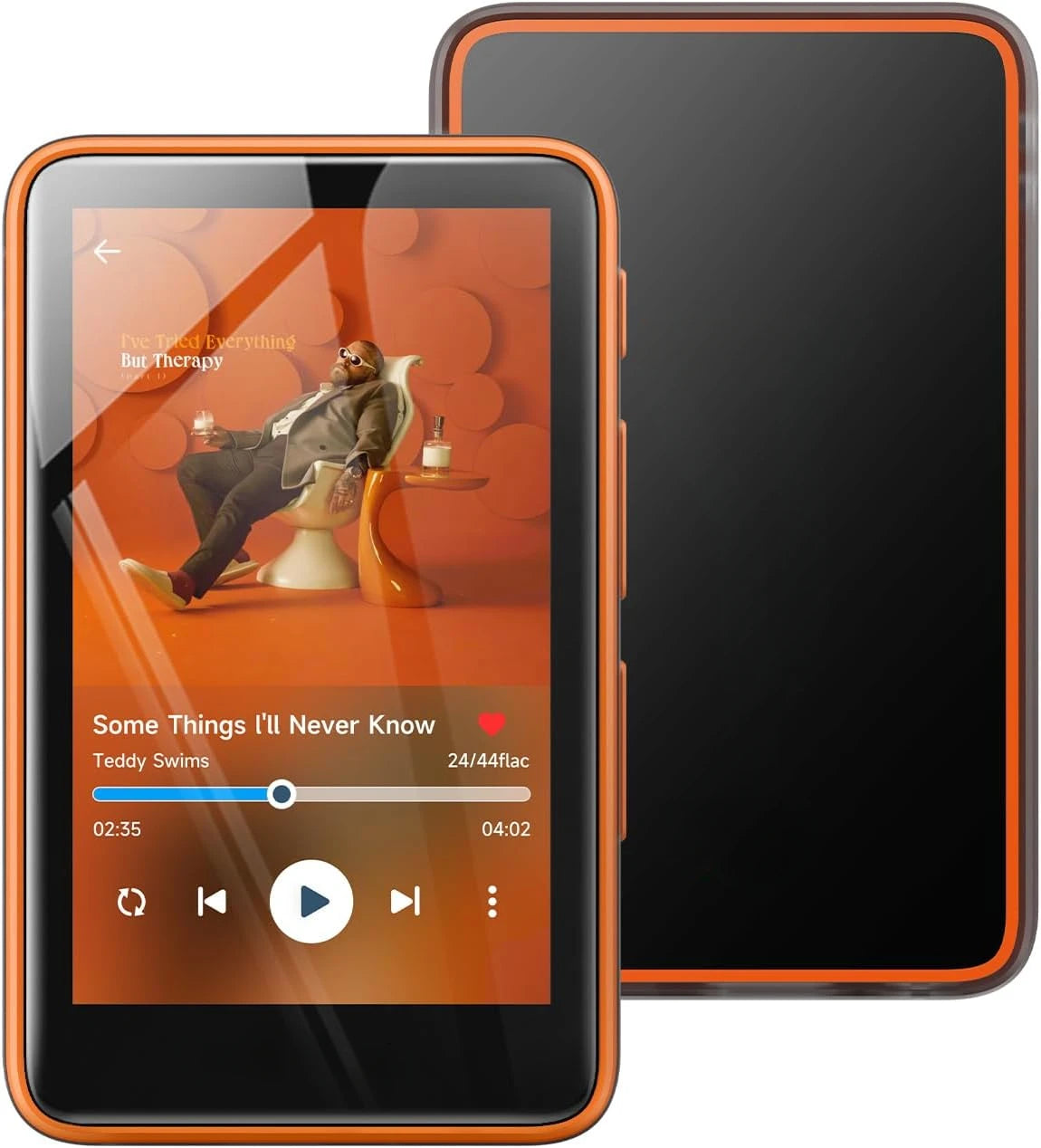 HiFi MP3 Player w/ Bluetooth 5.1, Hi-Res Audio, DSD 256, Tidal/Qobuz, MSEB Tuning, 3" Touchscreen, 2TB Expanded Memory - TrendForce25