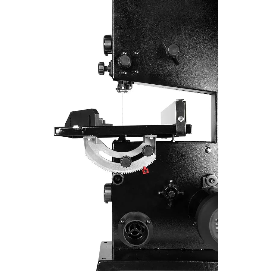 9-Inch Band Saw 2.8-Amp Benchtop BA3959 for Precision Woodworking and Metal Cutting Applications with Adjustable Speed Sett - TrendForce25