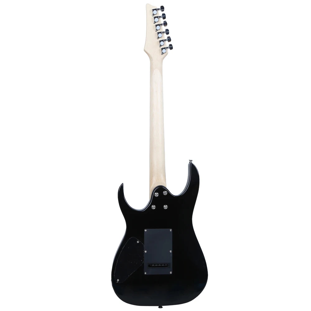 Novice Entry Level 170 Electric Guitar HSH Pickup Bag Strap Paddle Rocker Cable Wrench Tool Sunset Color