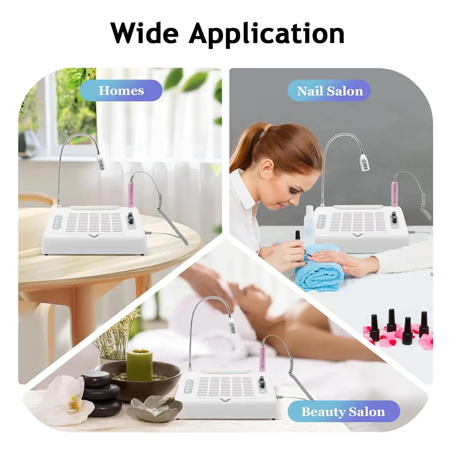 5 in 1 Nail Drill Manicure Machine, Professional 30000rpm Electric Nail Drill Machine, Electric , Nail Lamp for Nails Manicure - TrendForce25