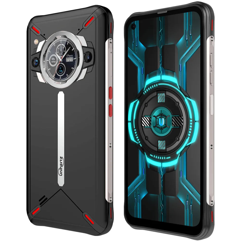 Unihertz Ticktock S Rugged 5G Smartphone 8GB 256GB Cell Phone 5200mAh Mobile Phone 64MP Camera 30W 6.53" Screen Dimensity 700 - TrendForce25