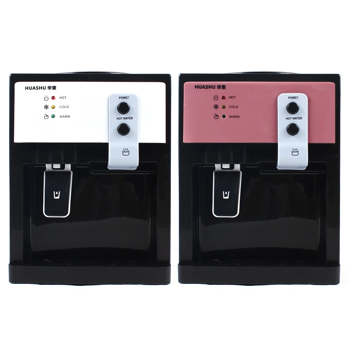Countertop Water Dispenser Top Loading Water Cooler 5 Gallon Warm & Hot & Cold Freestanding Drinking Machine for Home Office - TrendForce25