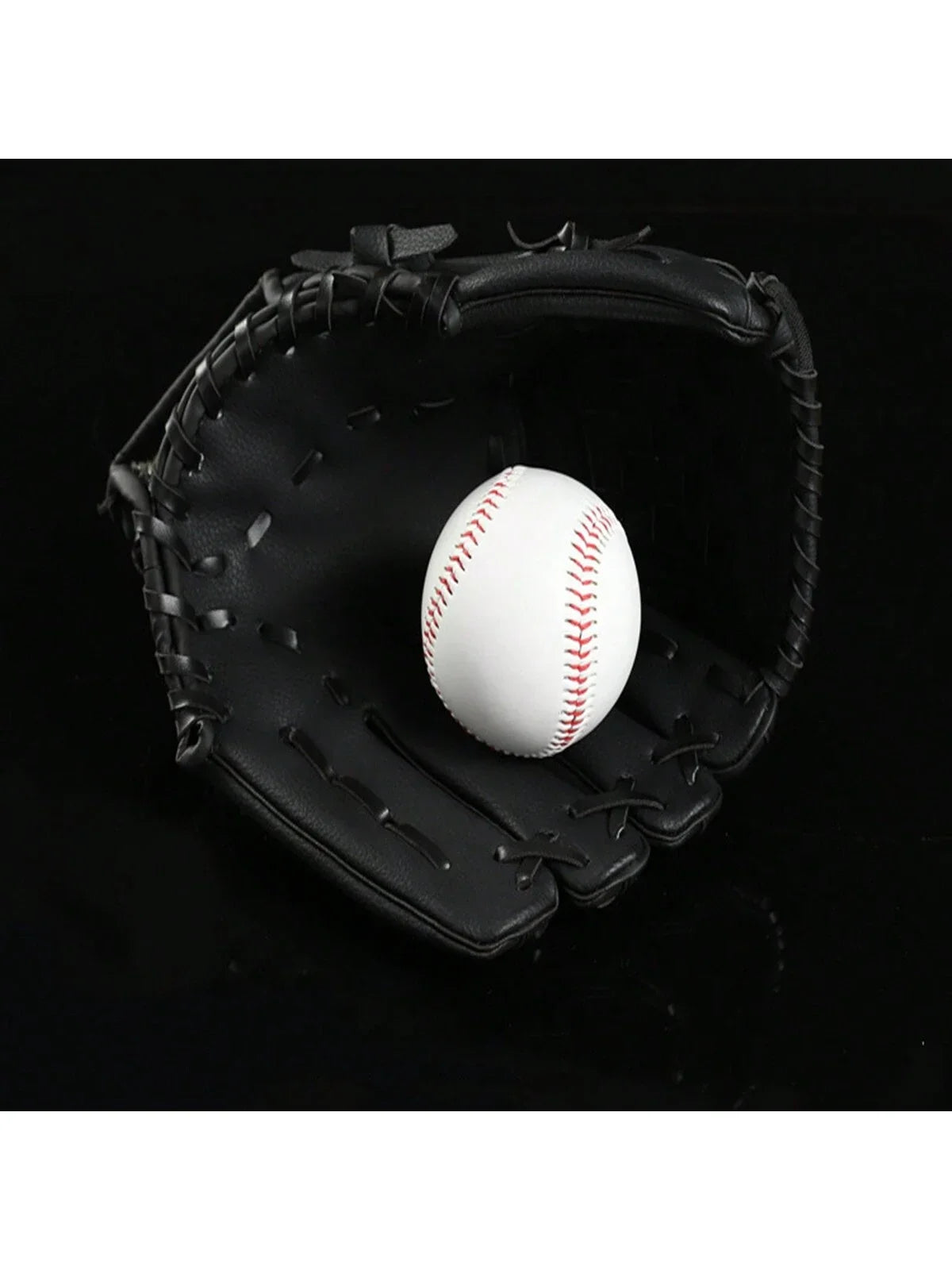 1pc Outdoor Sport Baseball Glove Softball Practice Equipment Size S/M/L/XL For /Adults Man Woman Training (Excluding Balls)