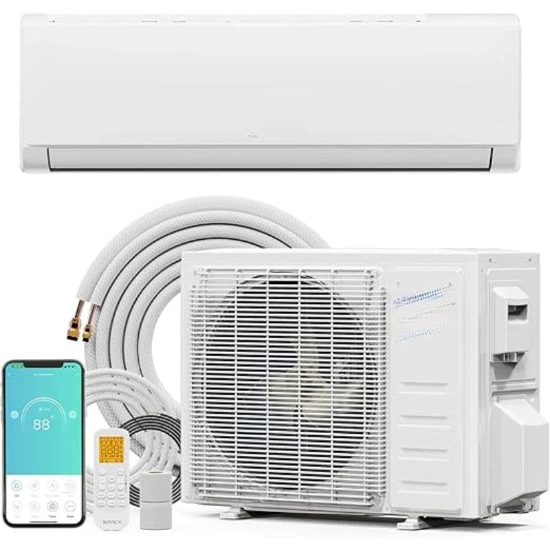 Authenticity guarantee.Mini Split Air Conditioner and Heater 9000BTU Wifi.HOME