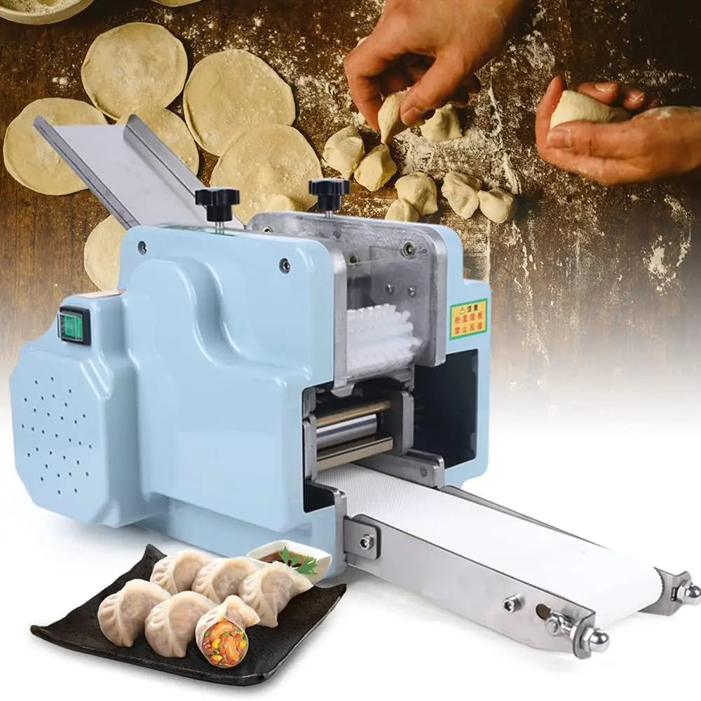 140W Commercial Electric Dumpling Skin Maker Wonton Dough Maker for Kitchen Noodle Shops Breakfast Shops Street Snack Shops - TrendForce25