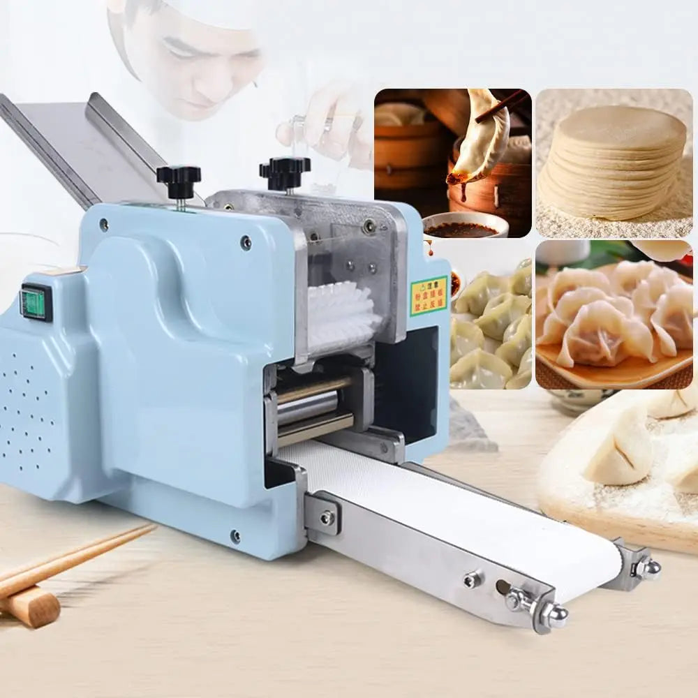 140W Commercial Electric Dumpling Skin Maker Wonton Dough Maker for Kitchen Noodle Shops Breakfast Shops Street Snack Shops - TrendForce25