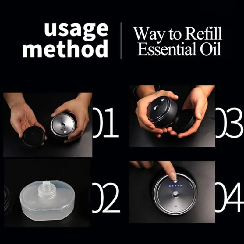 Portable car diffusers, aromatherapy sprayers, essential oil diffusers, car aromatherapy, gift-friendly supplies - TrendForce25