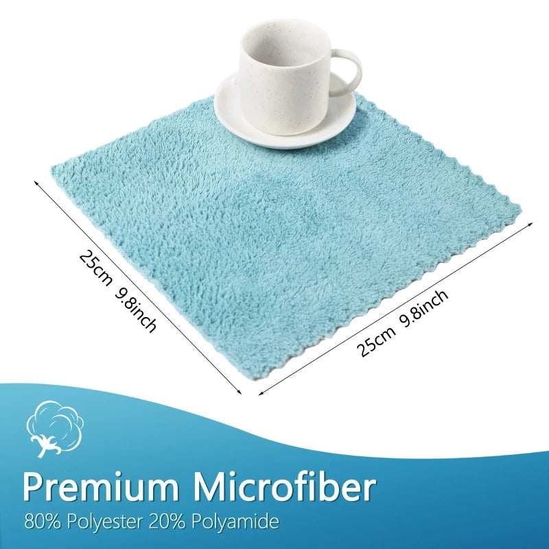 Household clean Set of 12 or18 piece, Soft and Highly Absorbent, Perfect for Kitchen and Bathroom, Multi functional for Home Use - TrendForce25