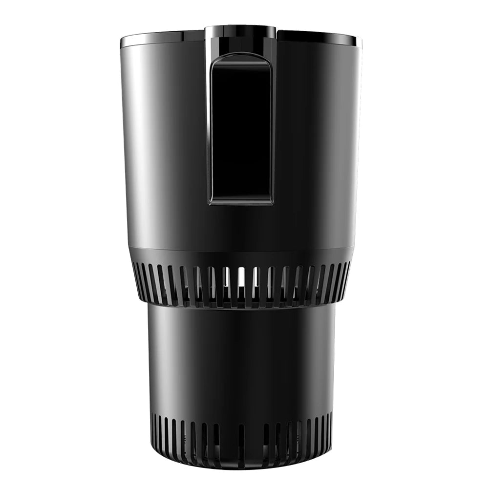 2-in-1 Smart Cooling Heating Car Cup Holder Intelligent Hot and Cold Cup Holder Mini Car Refrigerator Office Cooling and Heating