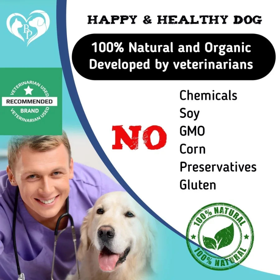 Hemp Calming Chews for Dogs Puppy Pet Separation Anxiety Relief Treats Calm Aggressive Behavior Melatonin Anti Stress Treatment - TrendForce25