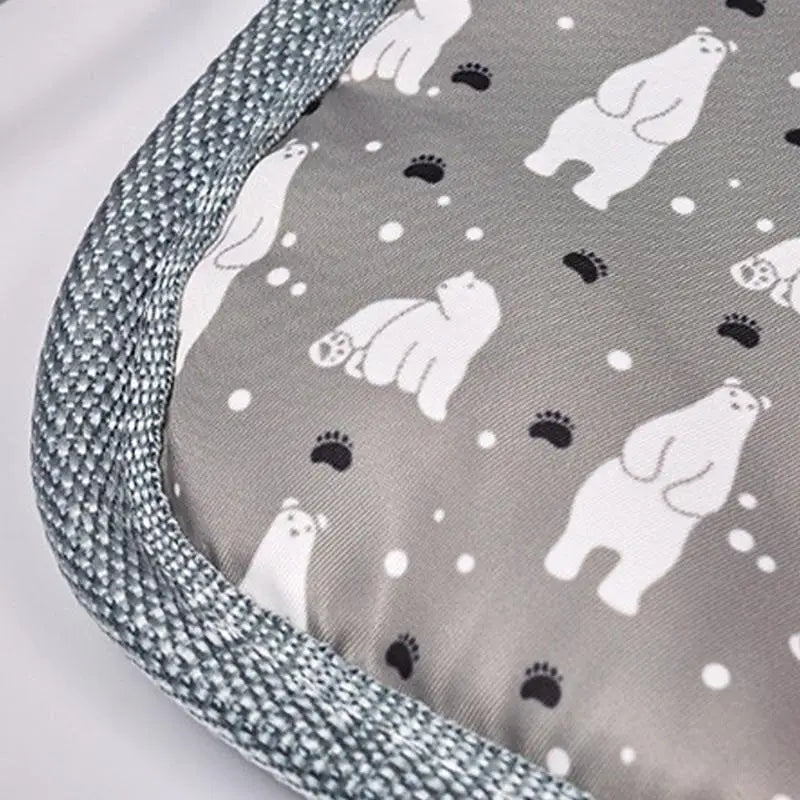 Pet Heated Mat Electric Heating Pet Bed With Bite-proof Power Cord Heated Cat Bed Adjustable Temperature Dog Cat Heating Pad