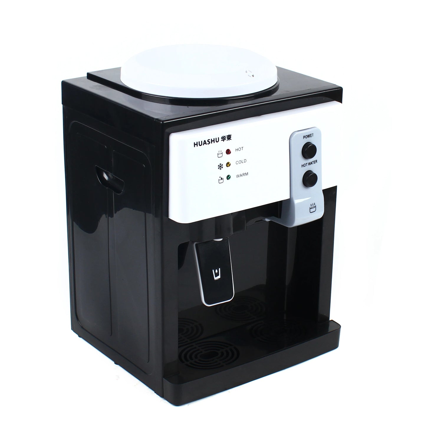 Countertop Water Dispenser Top Loading Water Cooler 5 Gallon Warm & Hot & Cold Freestanding Drinking Machine for Home Office - TrendForce25