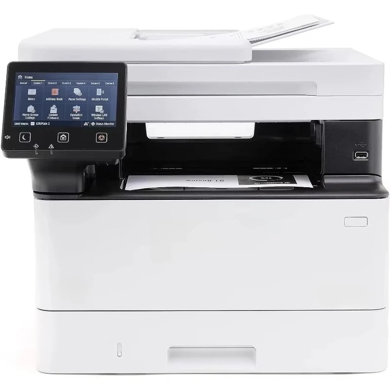 imageCLASS MF465dw - Monochrome, Duplex Wireless Laser Printer, All-in-One Auto Document Feeder, Mobile Ready, 42 PPM, White
