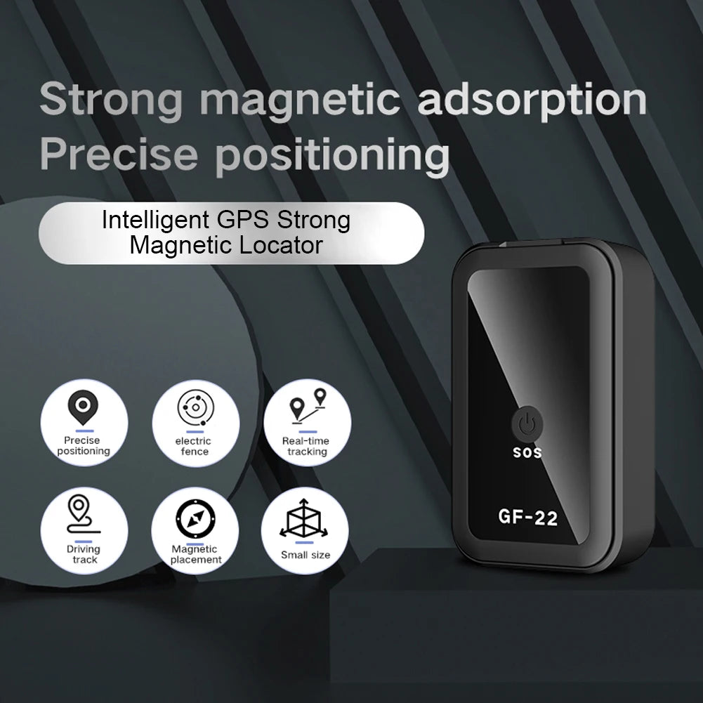 GF-22 Car Tracker Device Strong Magnetic Automatic Alarm Motorcycle Car Mini GPS TrackersVoice Control Anti-Lost Device Locator - TrendForce25