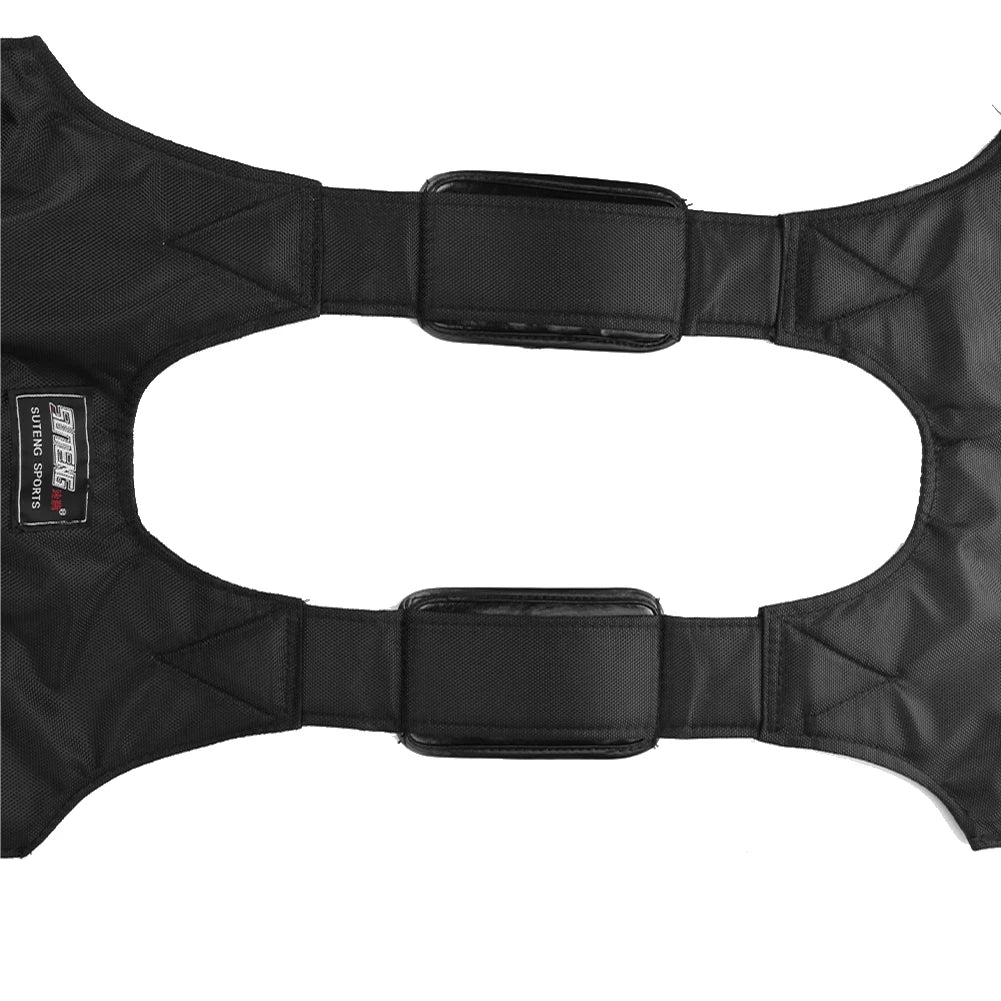 Loading Weighted Vest Adjustable Weight Training Exercise Jacket Sand Clothing Boxing Fitness Equipment (Excluding steel plates)