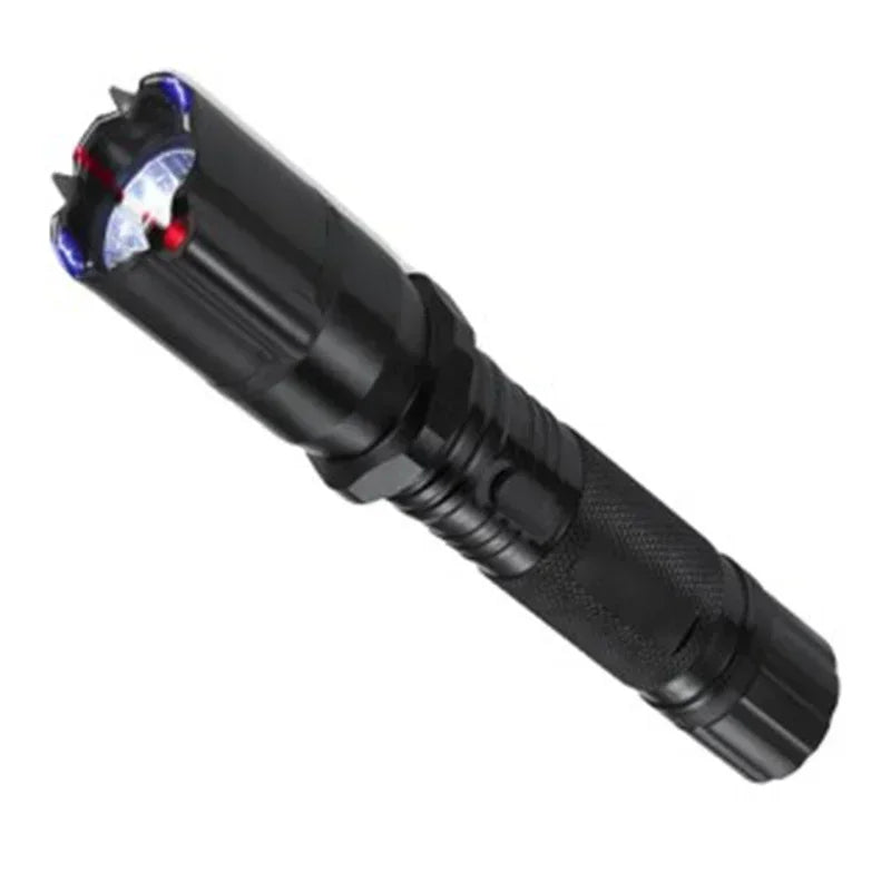 Self-defense Flashlight - Rechargeable, High Current, Super Bright 2-in-1 Security Defense