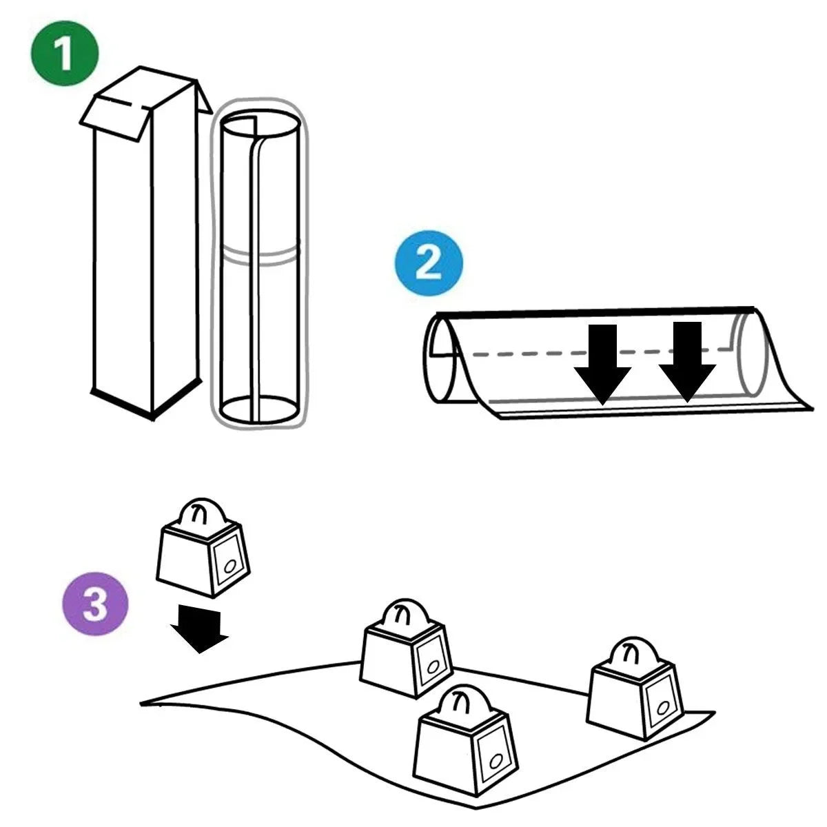 Home Office Carpet Chair Mat 36" x 48" Carpet Protector Mat with Lip