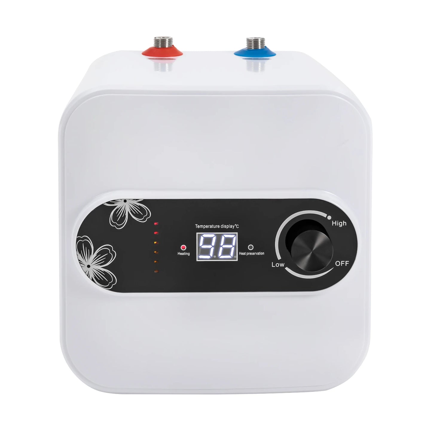 110V 2.1 Gallons 1.5KW Instant Point of Use Hot Water Heater Electric Water Heater for Rv Trailer Bathroom Kitchen Under Sink