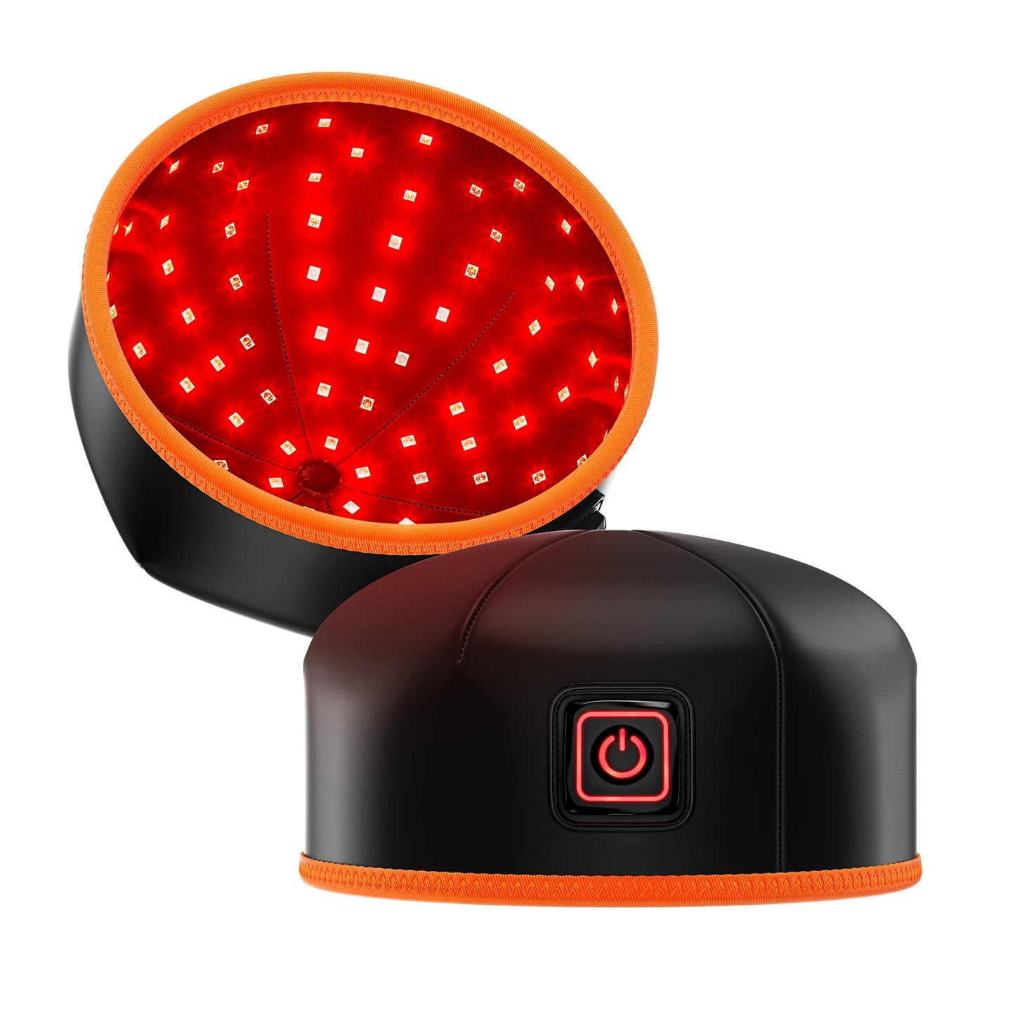 Hair Grow Cap Red Light Therapy Head LED Red Infrared Device lamp Relax Brain Hair Skin Treatment Insomnia Heating Hat Head - TrendForce25
