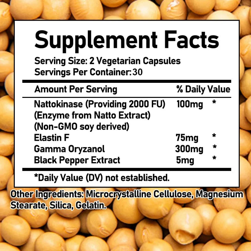 Vascular Cleanser, Helps Purify the Blood, Lowers Cholesterol, and Promotes Overall Cardiovascular Health, 120 Capsules - TrendForce25