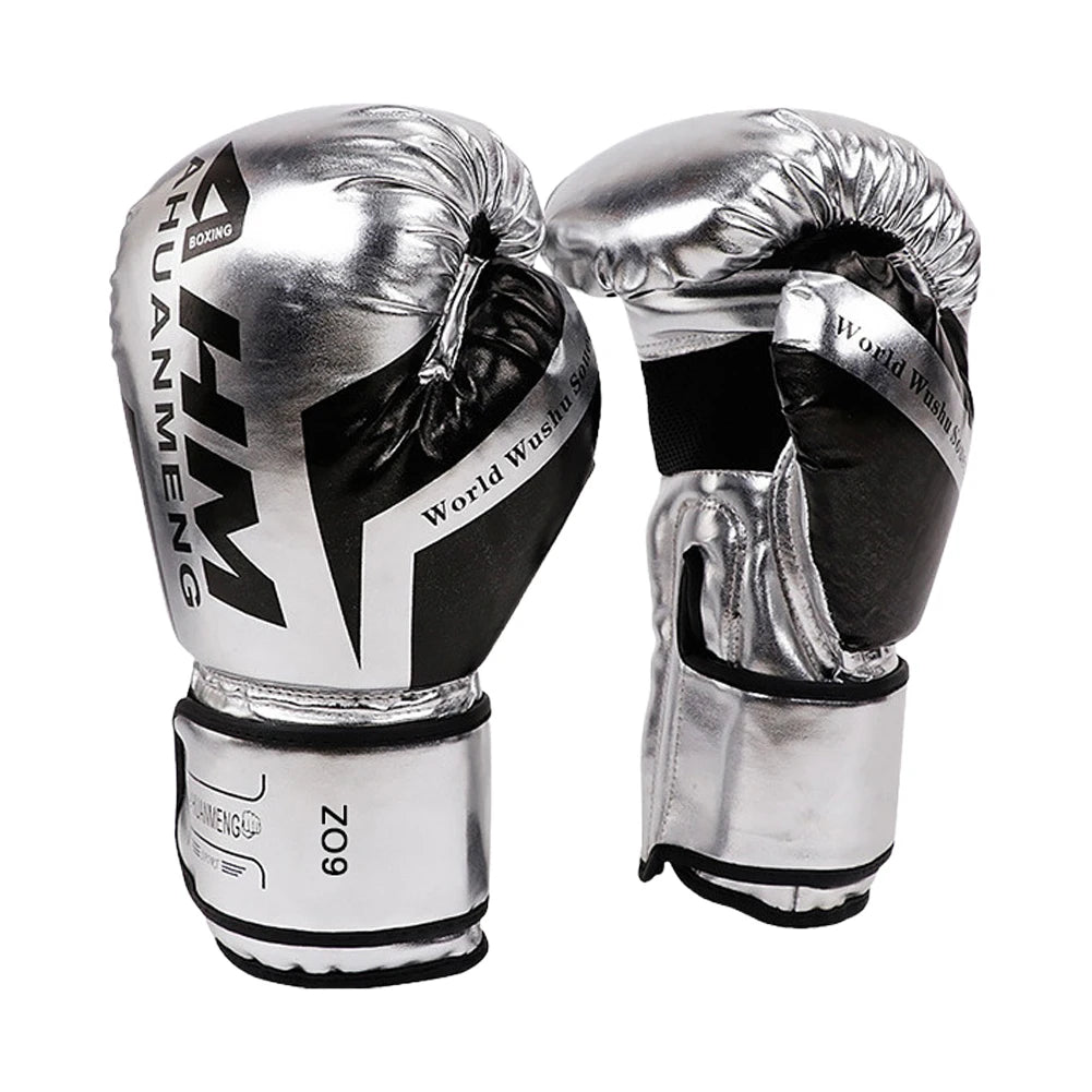 1 Pair Boxing Gloves Adults Women Men Boxing Sanda Gloves Unisex Boxing Training Exercise Leather Gloves Sports Protection Mitts
