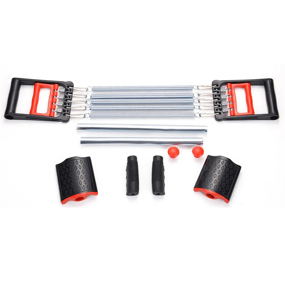 Hand Grip Strengthener,Home Fitness Equipment 5-Spring Exerciser Chest Expander Pull up Arm Tools for Finger Abdomen Waist Arm