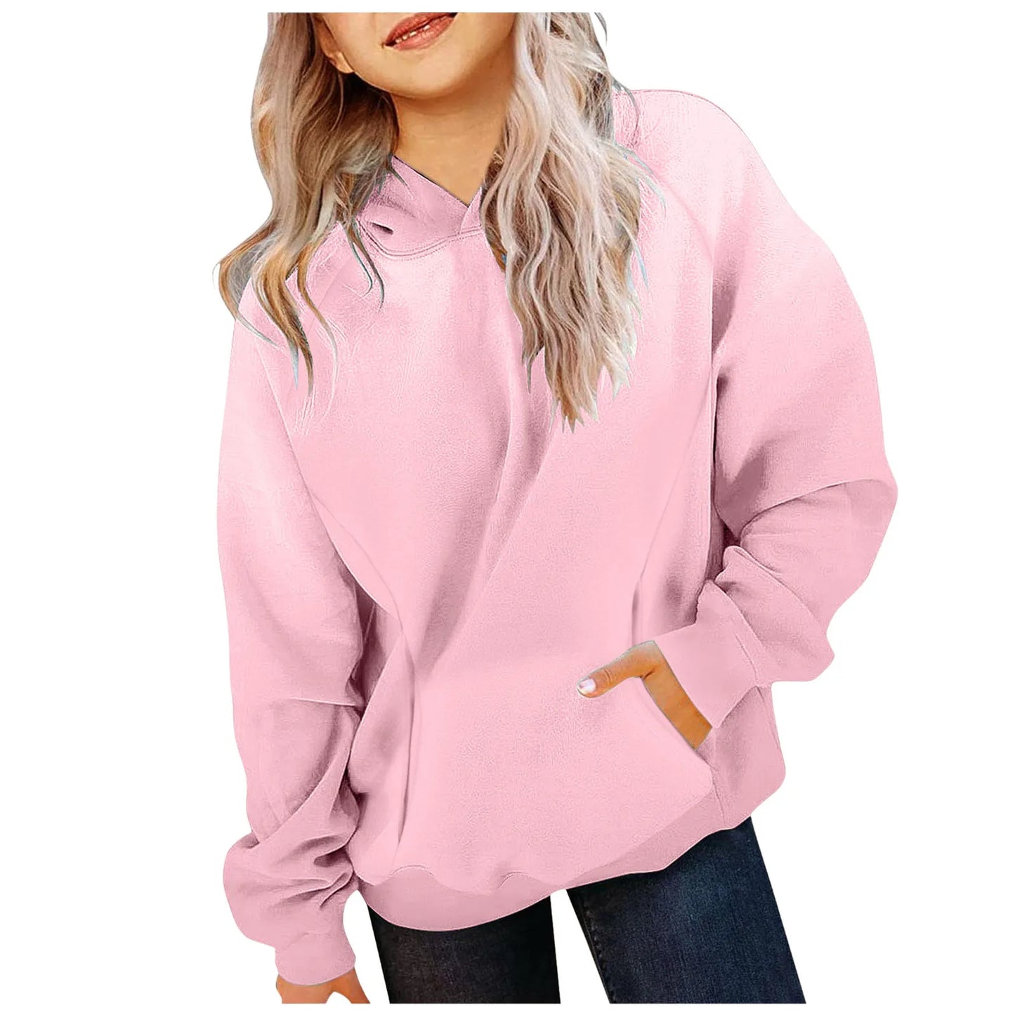 Jumper Youth Hoodies For Teen Girls Trendy Preppy Tween Girls Hooded Sweatshirt Long Sleeve Shirts Youth Cute 4t Hoodies Girl
