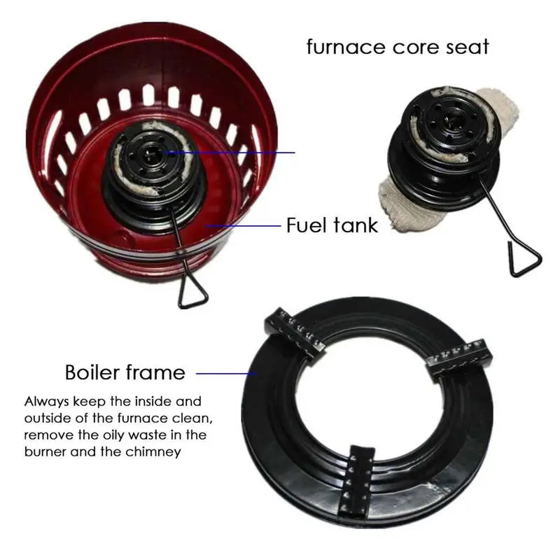 Windproof Camping Stove Kerosene Stove Mini Portable Outdoor travel Picnic Cookware BBQ Barbecue Cooking Burner Stove