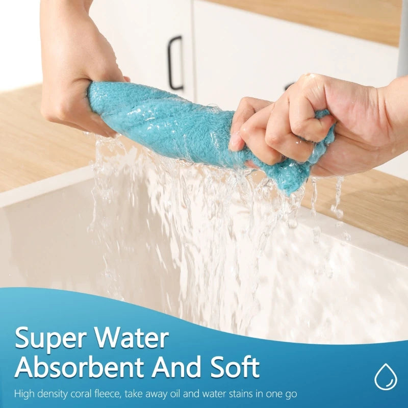 Household clean Set of 12 or18 piece, Soft and Highly Absorbent, Perfect for Kitchen and Bathroom, Multi functional for Home Use - TrendForce25
