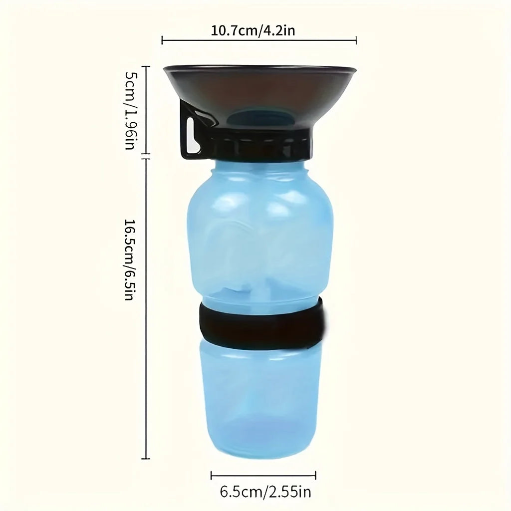 Dog Water Bottle, Portable Travel Water Bottle Dispenser For Dogs - Cats & Kitten Outdoor Travel Water Bottle Bowl, - TrendForce25