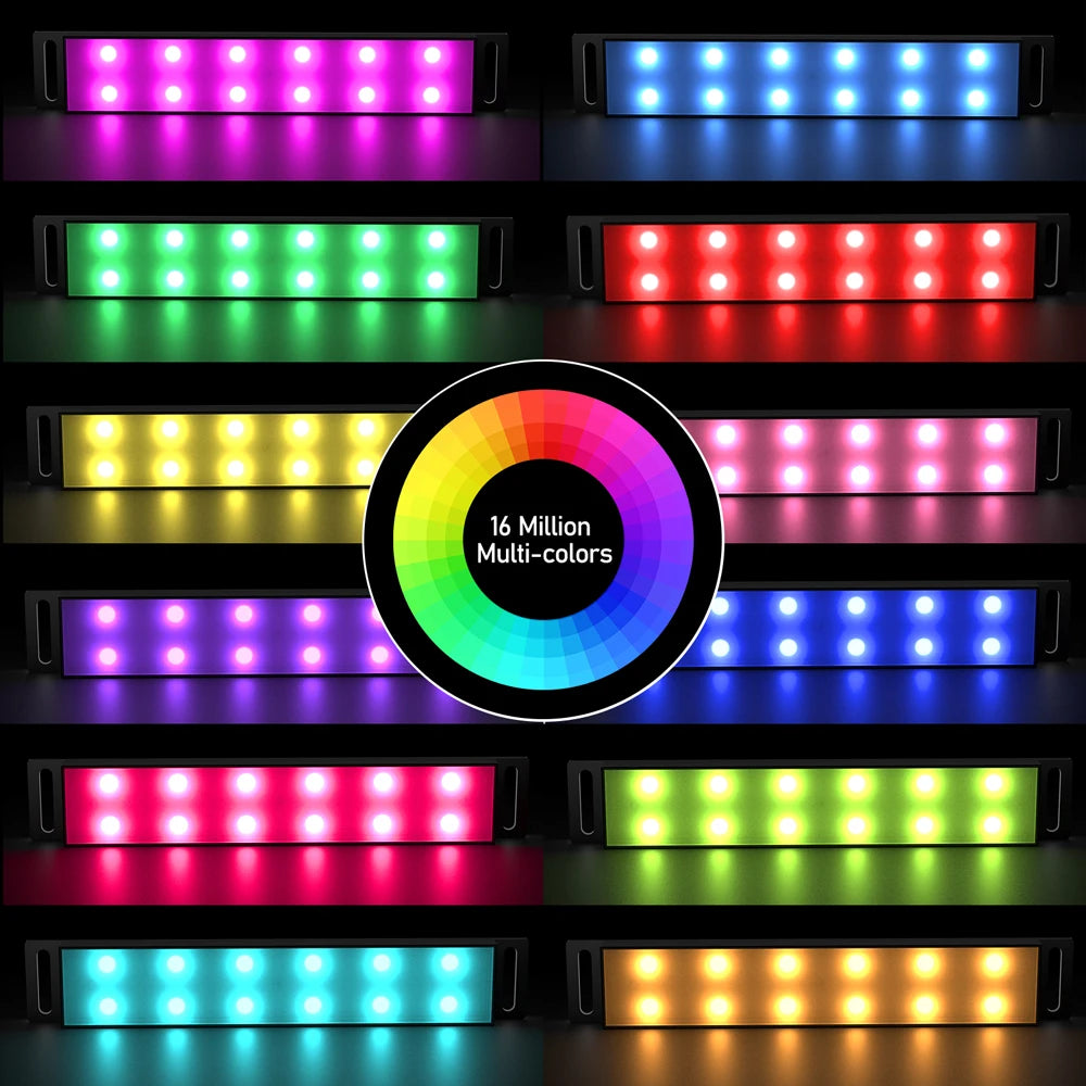 Neon Universal Car Ambient Light RGB Backlight LED Foot Strip APP Control Auto Decorative Off Road 4x4 SUV Interior Atmosphere - TrendForce25