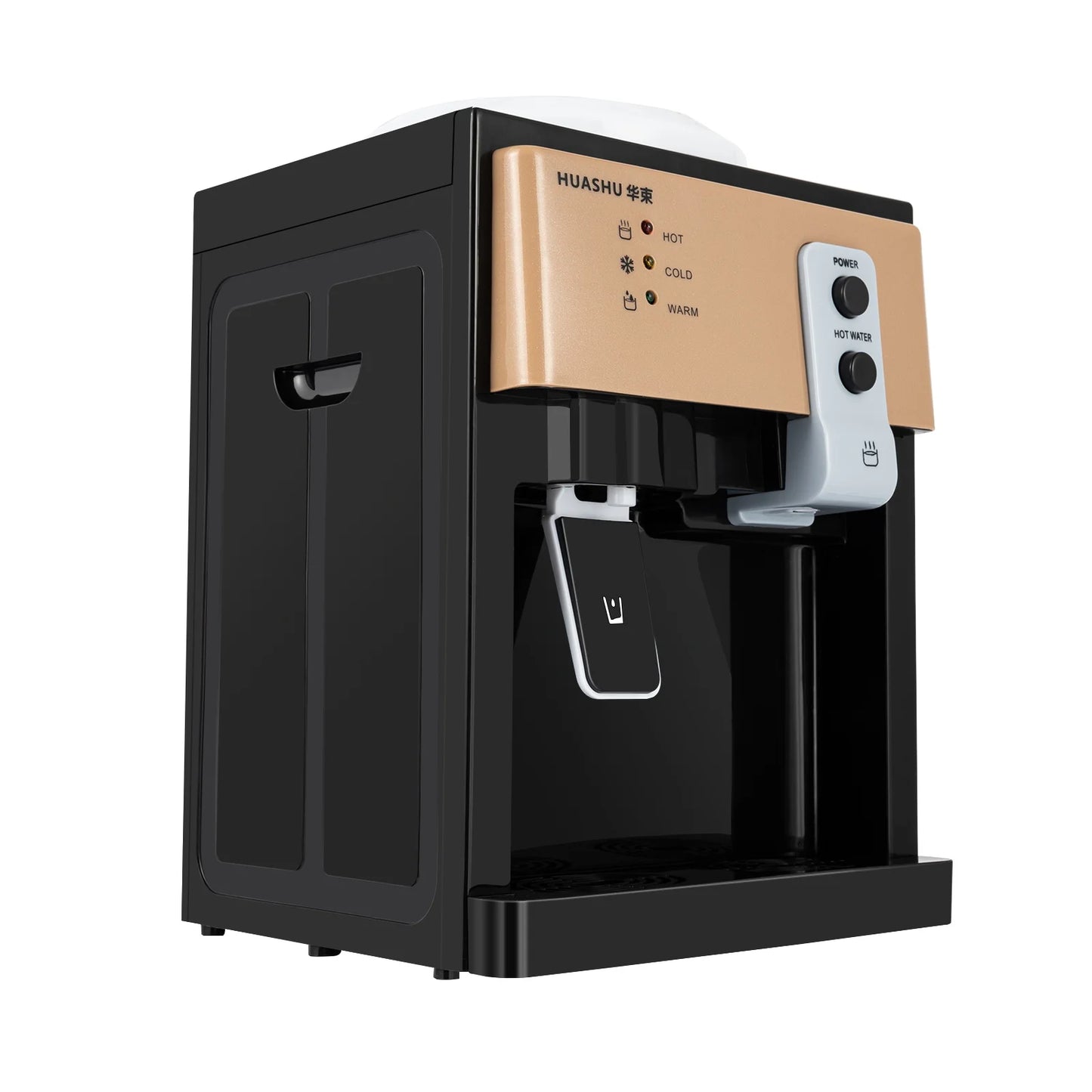 Countertop Water Dispenser Top Loading Water Cooler 5 Gallon Warm & Hot & Cold Freestanding Drinking Machine for Home Office - TrendForce25
