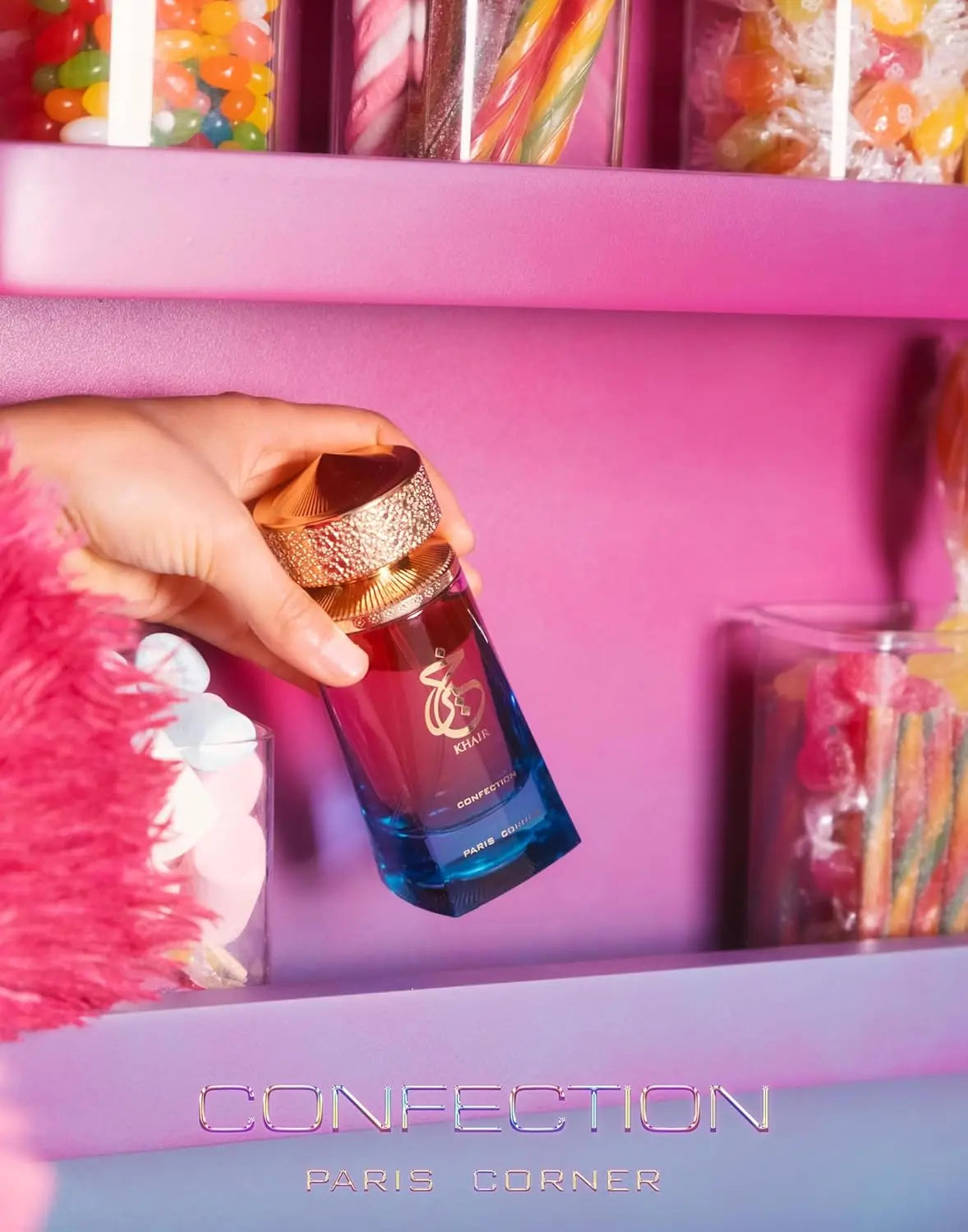 Paris Corner | Khair Confection EDP 3.4 Fl Oz | Sweet Candy Scent Perfume for Men & Women | Indulge in Luscious Pear